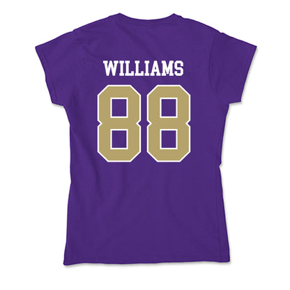 JMU - NCAA Football : Dylan Williams - Soft Style Women’s T-Shirt-1