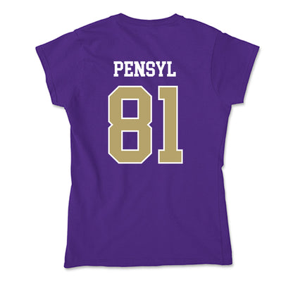 JMU - NCAA Football : Chase Pensyl - Soft Style Women’s T-Shirt-1