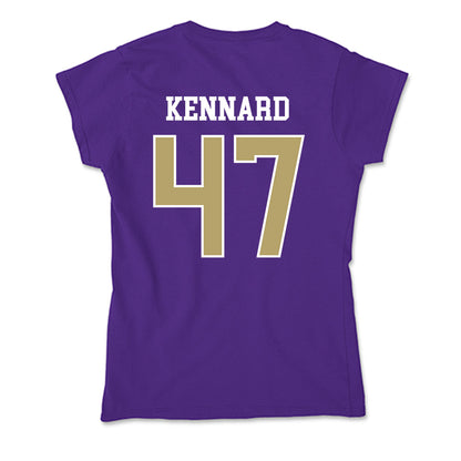 JMU - NCAA Football : Josiah Kennard - Soft Style Women’s T-Shirt-1