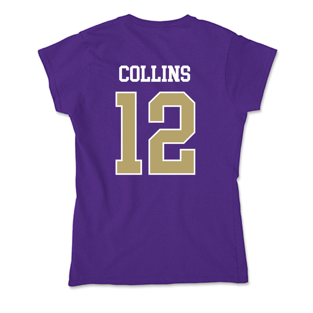JMU - NCAA Football : Zaron Collins - Soft Style Women’s T-Shirt-1