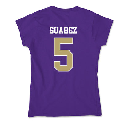 JMU - NCAA Football : Morgan Suarez - Soft Style Women’s T-Shirt-1