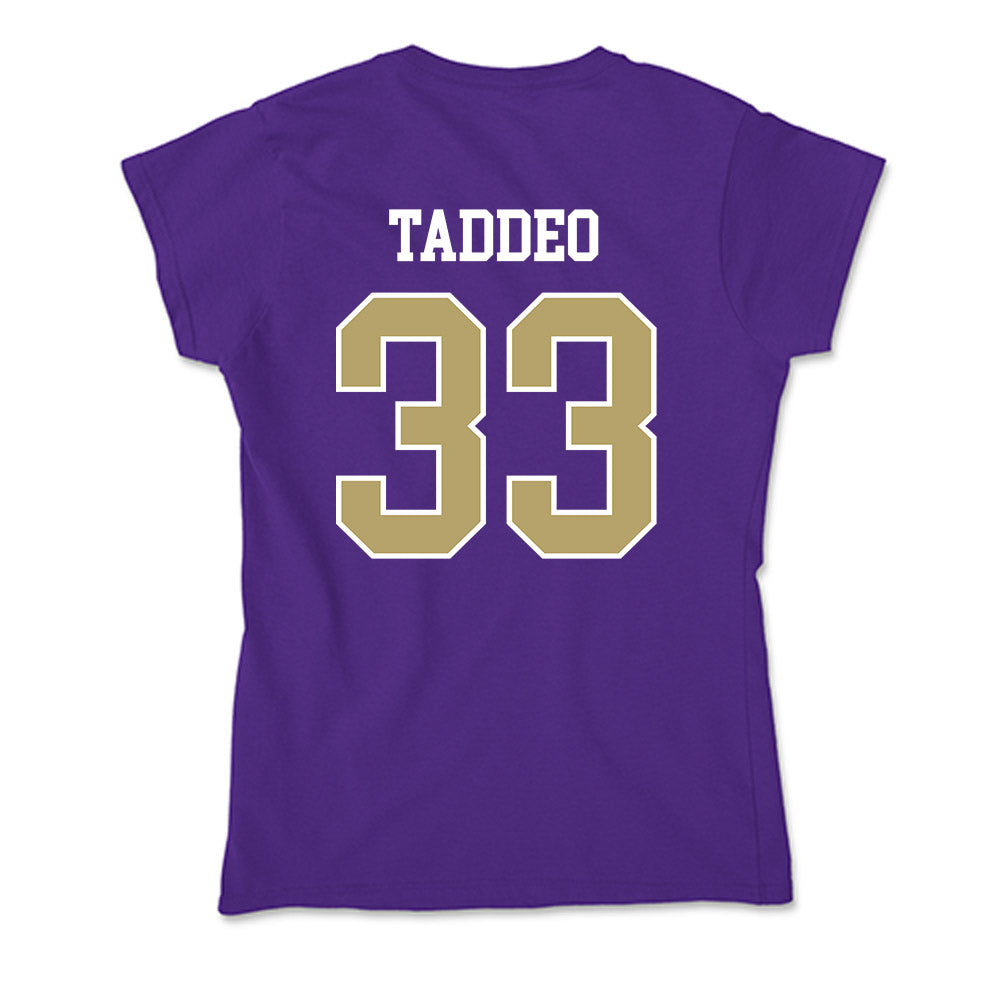 JMU - NCAA Football : Andrew Taddeo - Soft Style Women’s T-Shirt-1