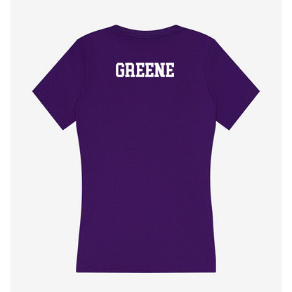 JMU - NCAA Women's Track & Field : Madison Greene - Women's V-Neck T-Shirt-1