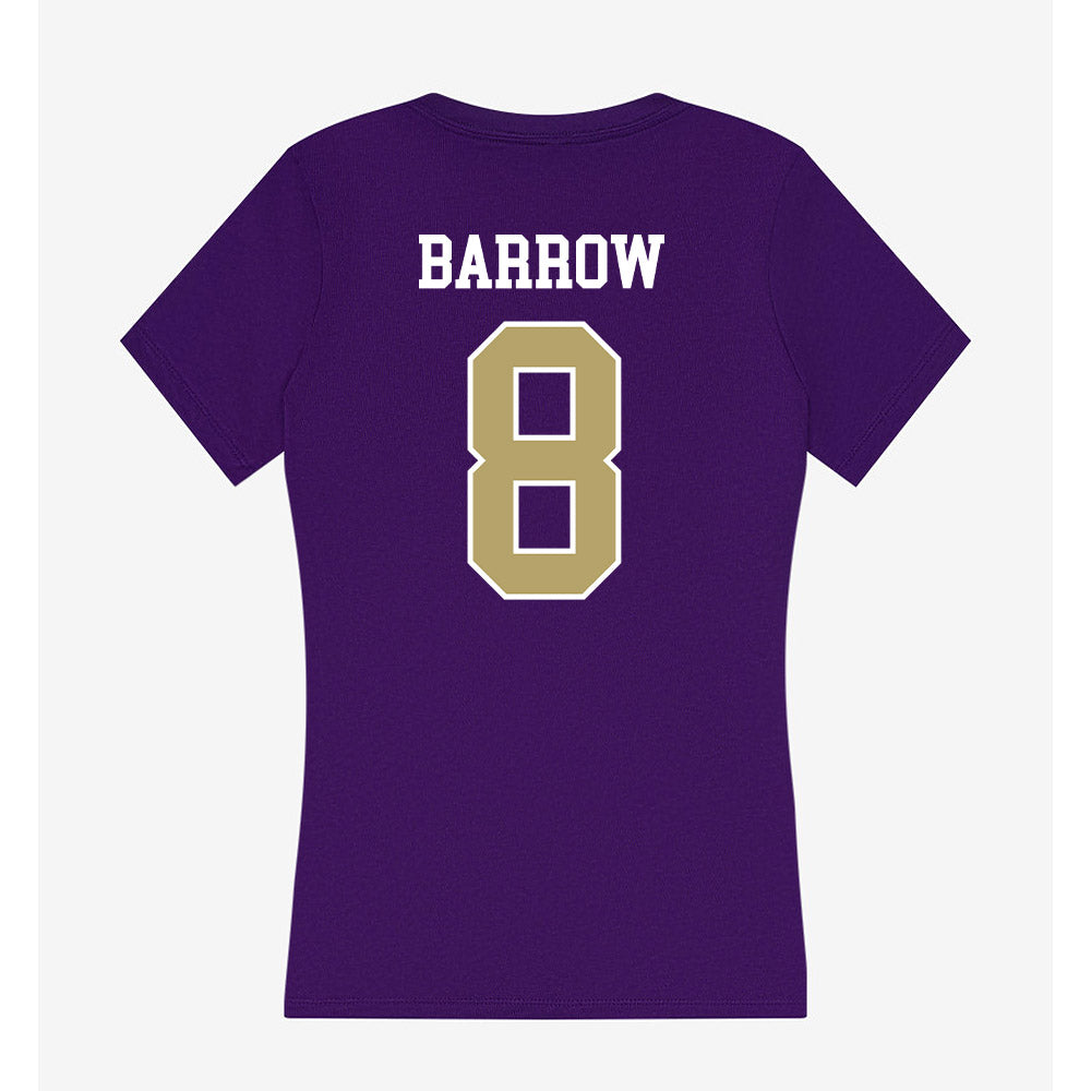 JMU - NCAA Baseball : Ben Barrow - Women's V-Neck T-Shirt-1
