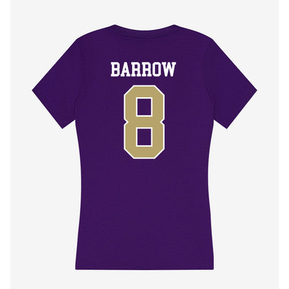 JMU - NCAA Baseball : Ben Barrow - Women's V-Neck T-Shirt-1