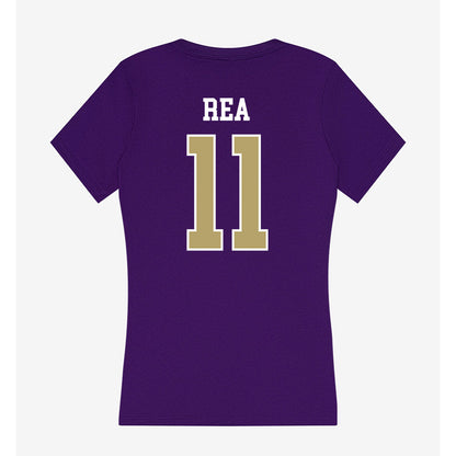 JMU - NCAA Football : Patrick Rea - Women's V-Neck T-Shirt-1