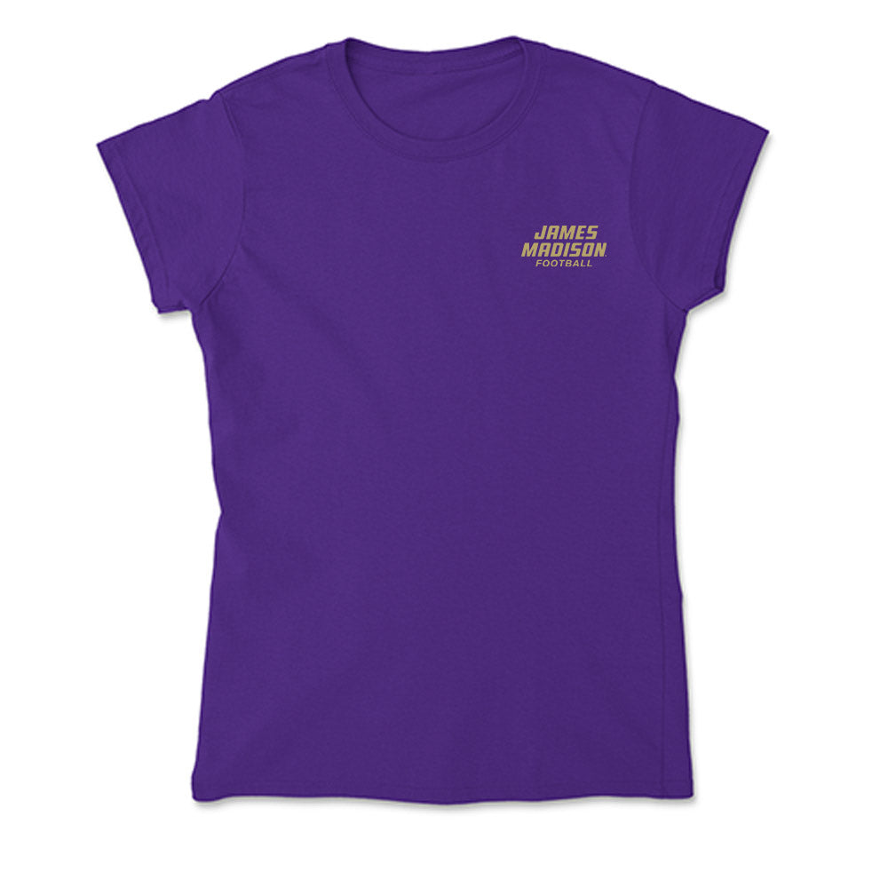 JMU - NCAA Football : TJ McGill - Soft Style Women’s T-Shirt-0