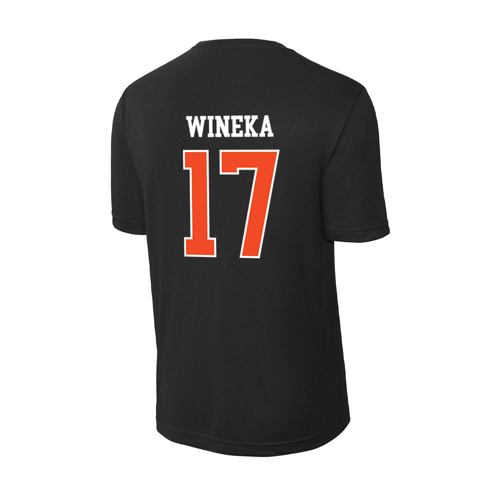 Campbell - NCAA Women's Soccer : Ella Wineka - Activewear T-Shirt-1