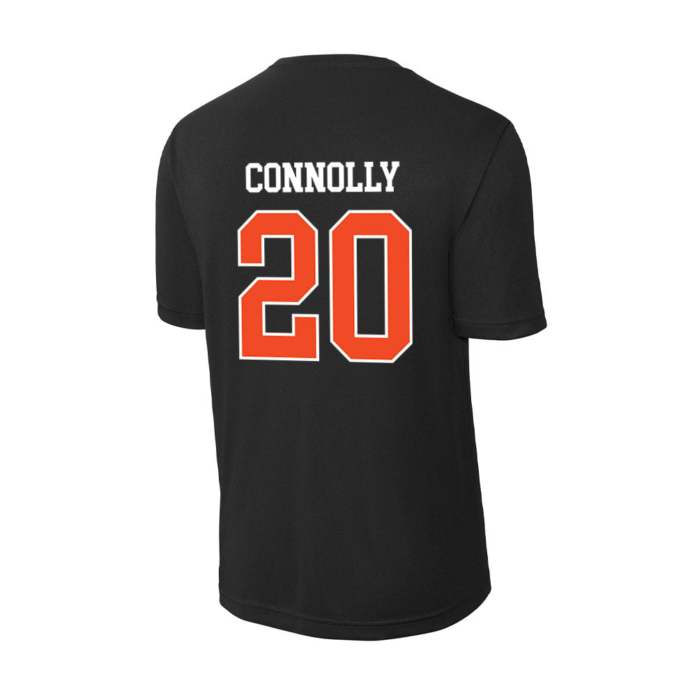 Campbell - NCAA Women's Soccer : Abby Connolly - Activewear T-Shirt-1