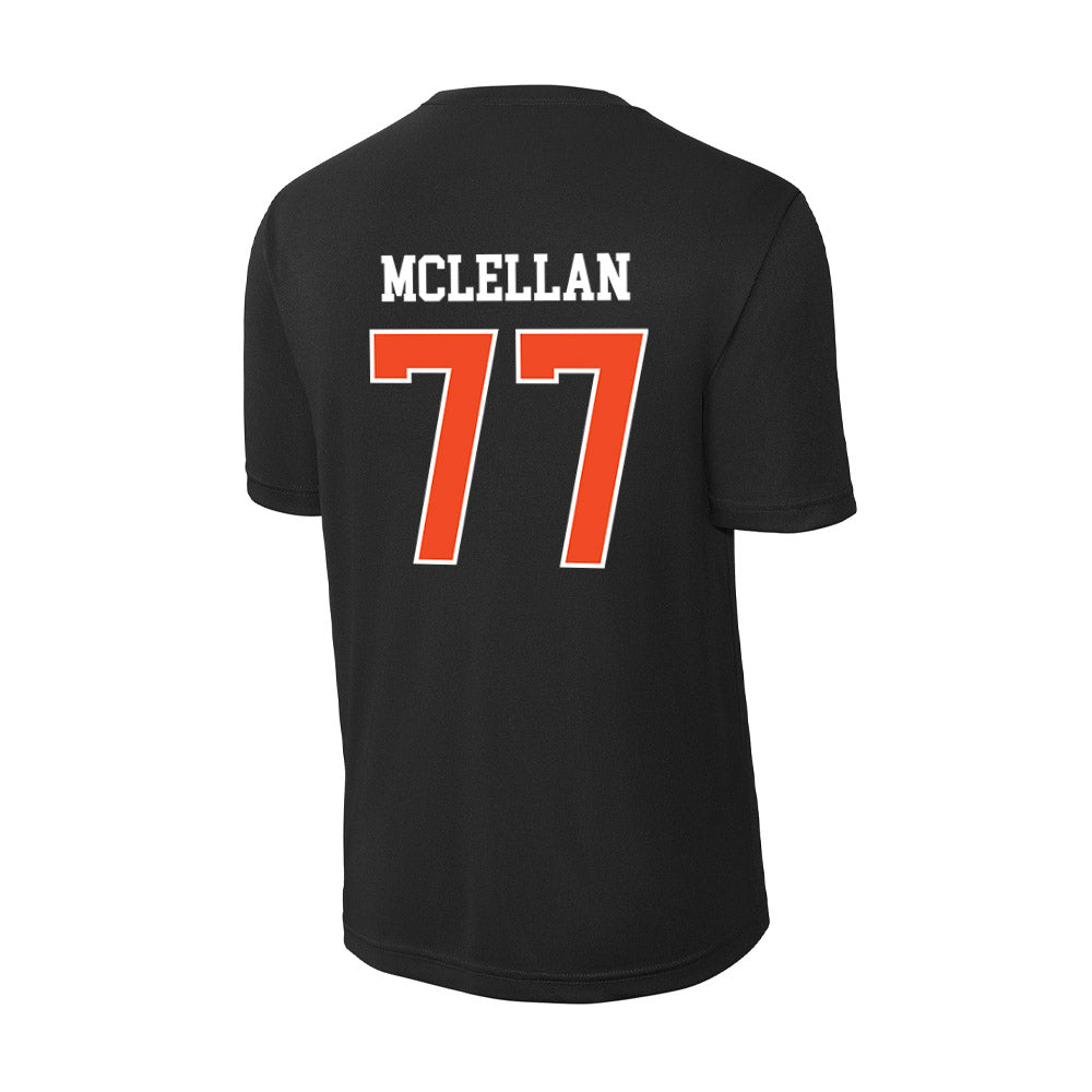 Campbell - NCAA Football : Tyler McLellan - Activewear T-Shirt-1