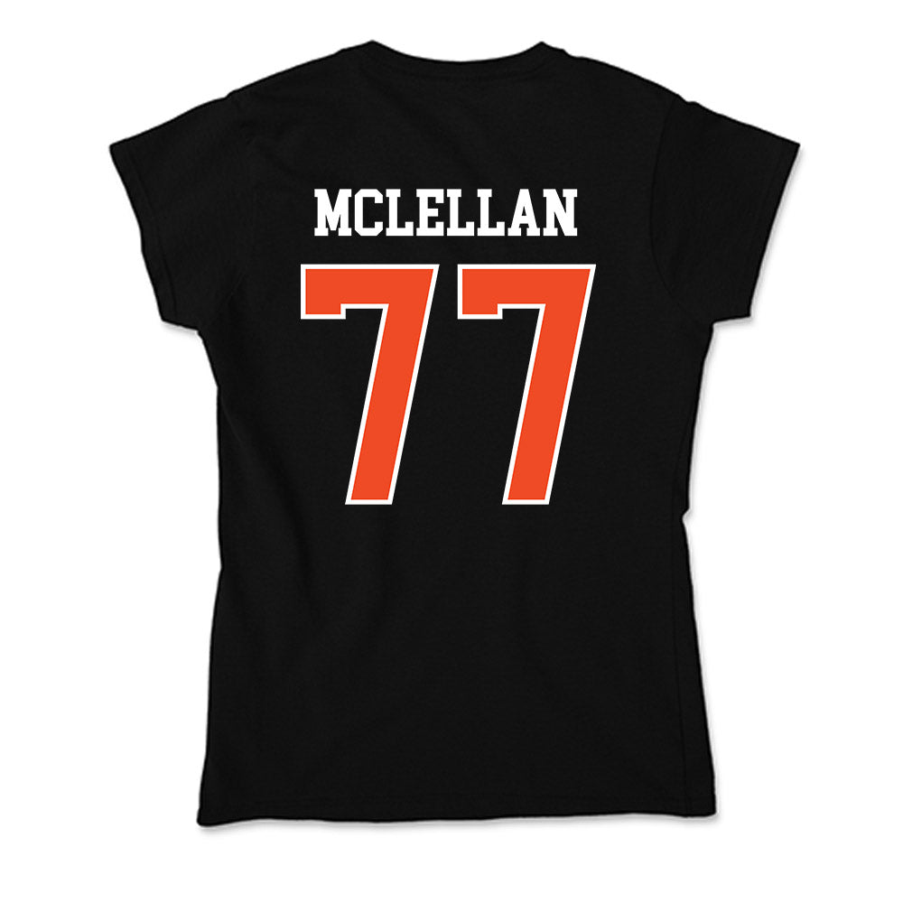 Campbell - NCAA Football : Tyler McLellan - Soft Style Women’s T-Shirt-1