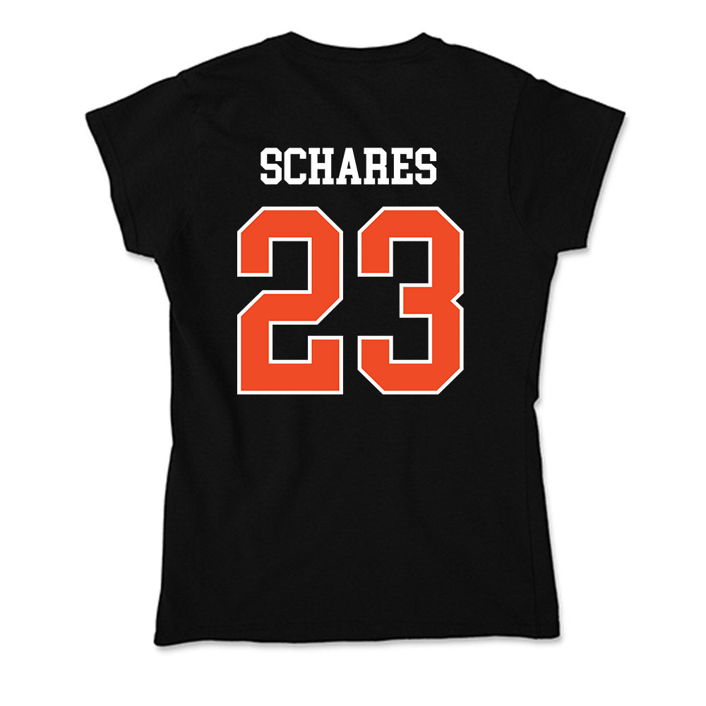 Campbell - NCAA Baseball : Bryce Schares - Soft Style Women’s T-Shirt-1