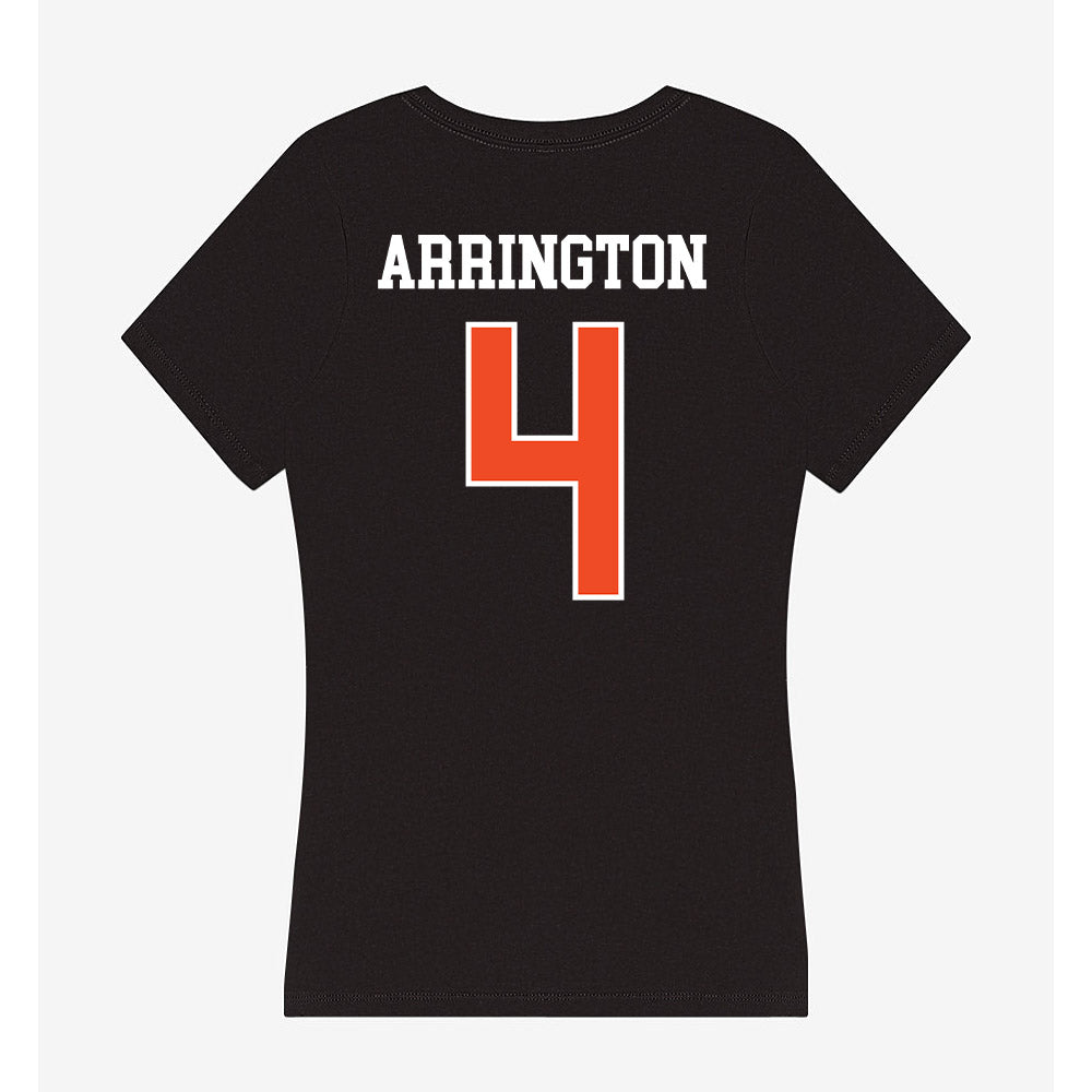 Campbell - NCAA Football : Chase Arrington - Women's V-Neck T-Shirt-1