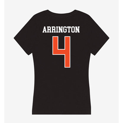 Campbell - NCAA Football : Chase Arrington - Women's V-Neck T-Shirt-1