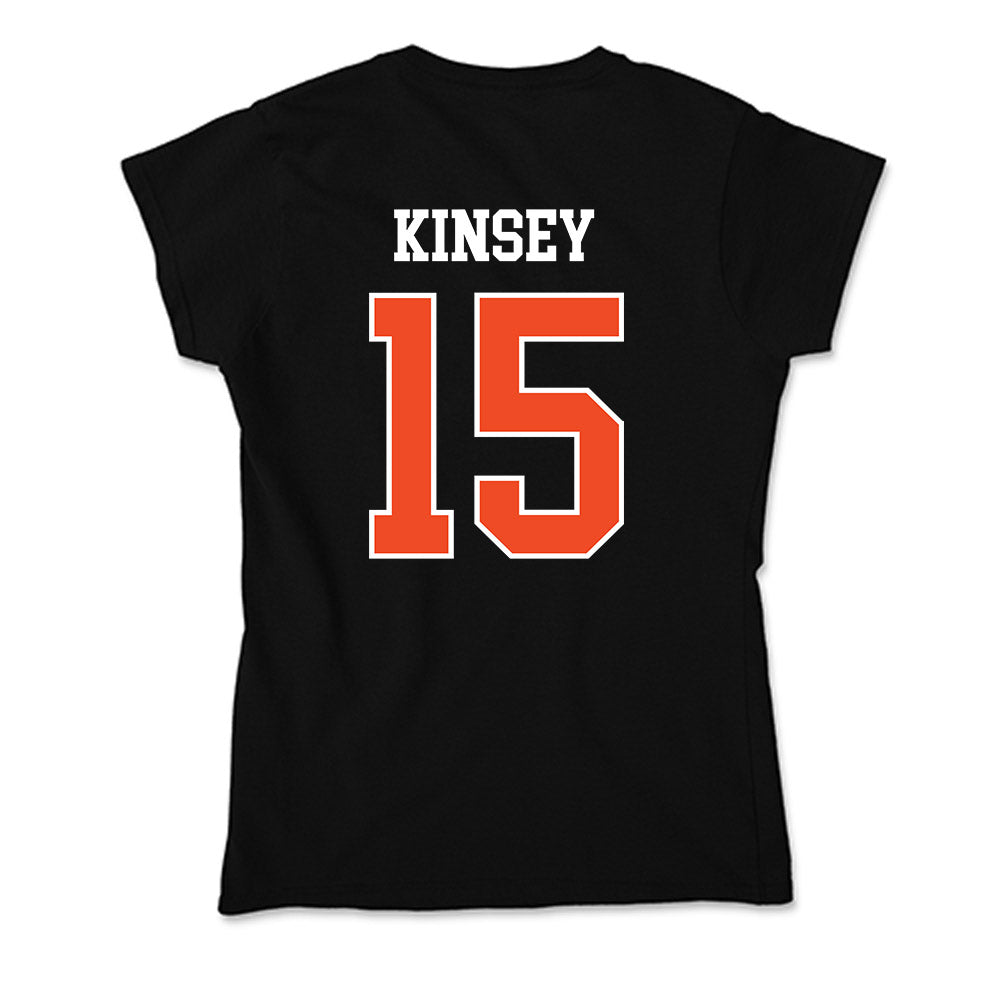 Campbell - NCAA Football : Javonte Kinsey - Soft Style Women’s T-Shirt-1