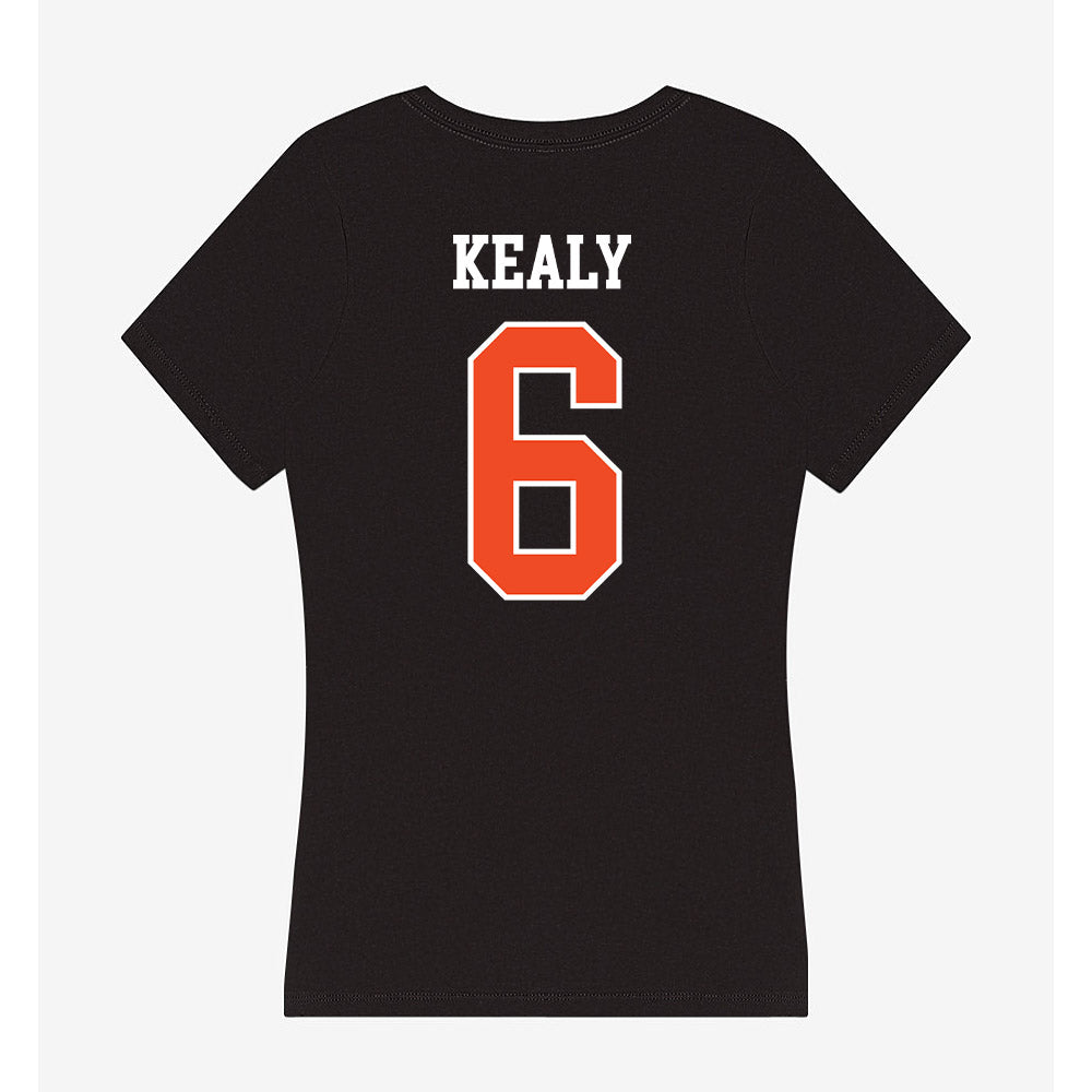Campbell - NCAA Softball : Grace Kealy - Women's V-Neck T-Shirt-1