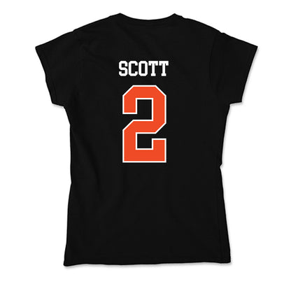 Campbell - NCAA Football : Kj Scott - Soft Style Women’s T-Shirt-1