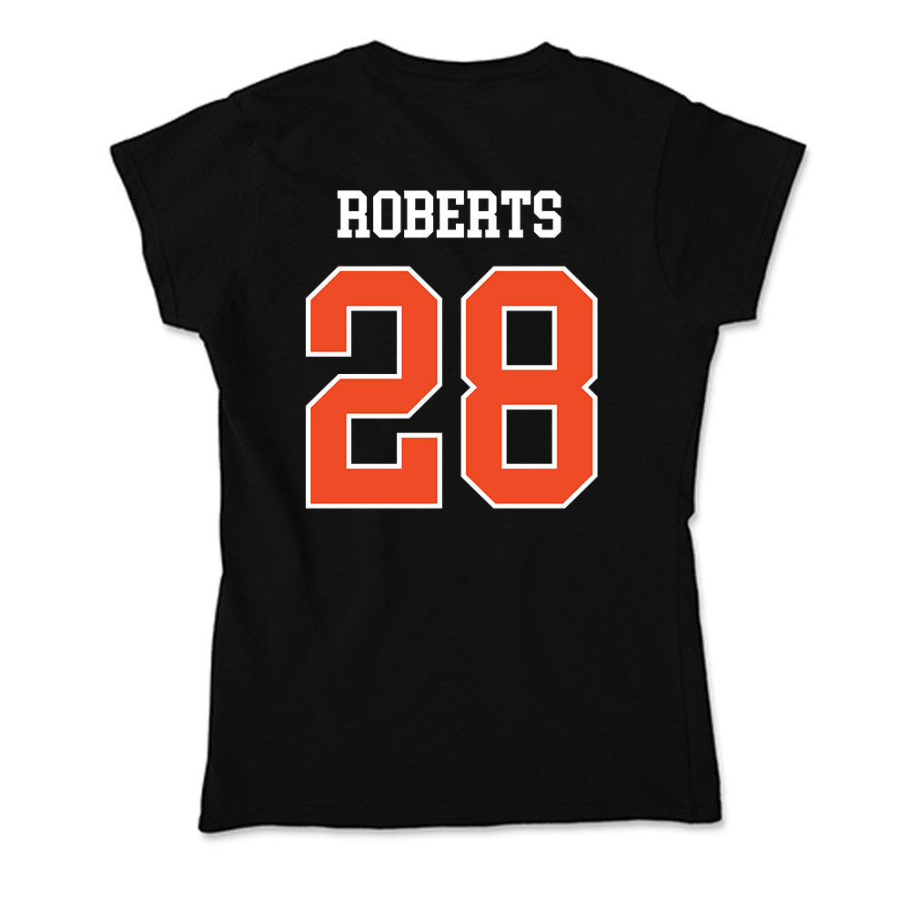 Campbell - NCAA Men's Soccer : Ethan Roberts - Soft Style Women’s T-Shirt-1