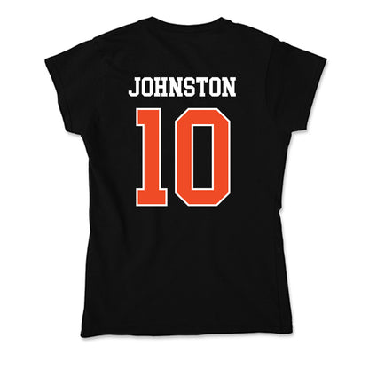 Campbell - NCAA Women's Volleyball : Sadie Johnston - Soft Style Women’s T-Shirt-1