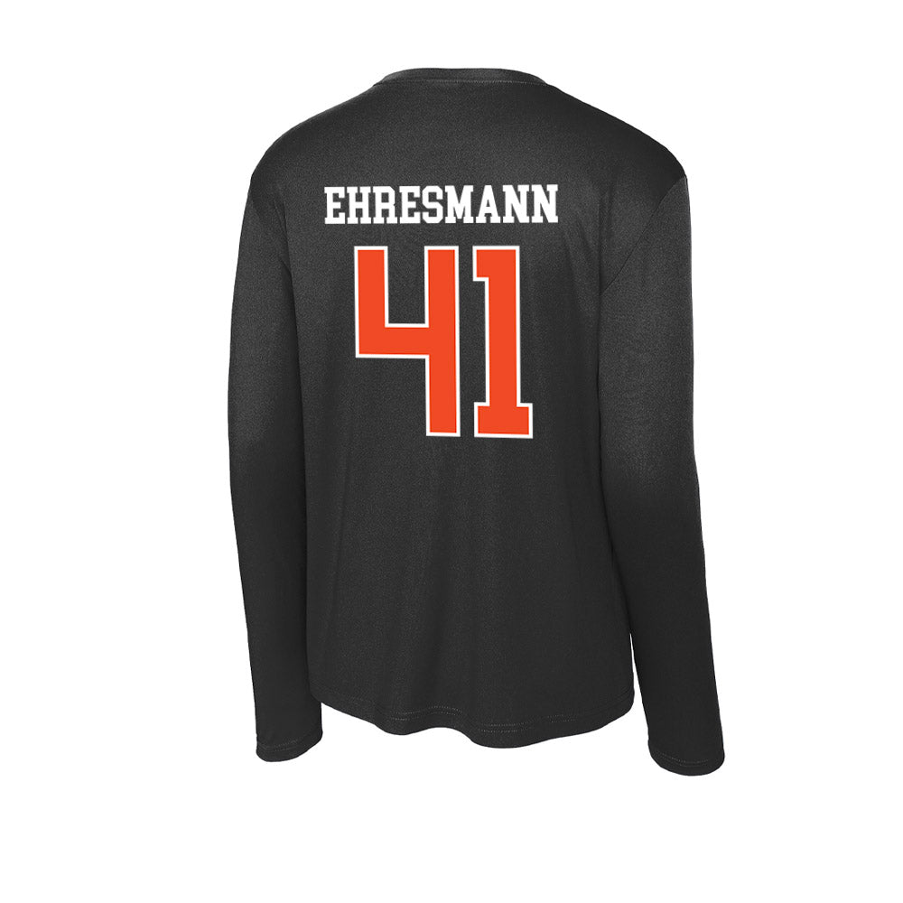 Campbell - NCAA Women's Soccer : Emily Ehresmann - Activewear Long Sleeve T-Shirt-1
