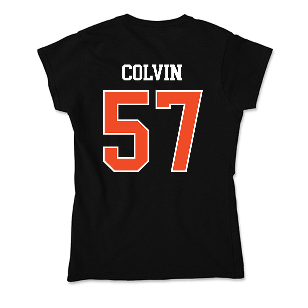Campbell - NCAA Football : Jayden Colvin - Soft Style Women’s T-Shirt-1