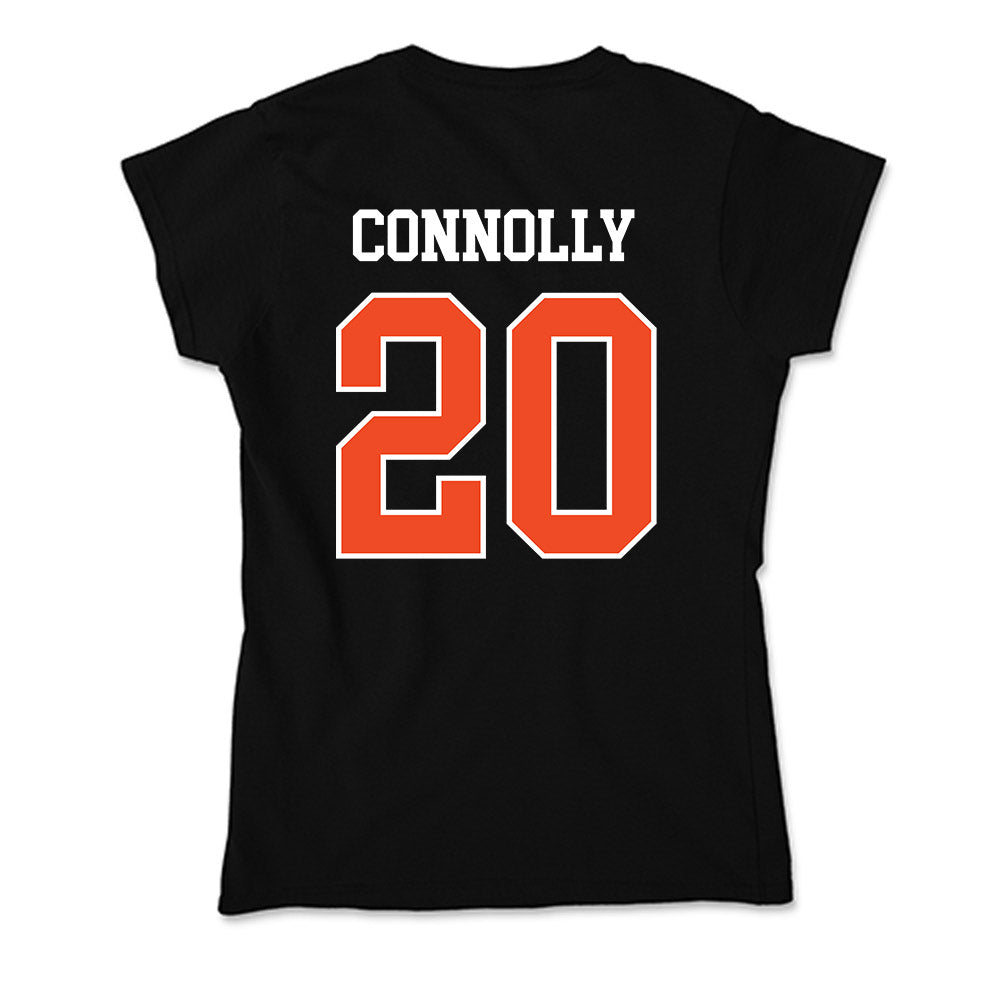 Campbell - NCAA Women's Soccer : Abby Connolly - Soft Style Women’s T-Shirt-1