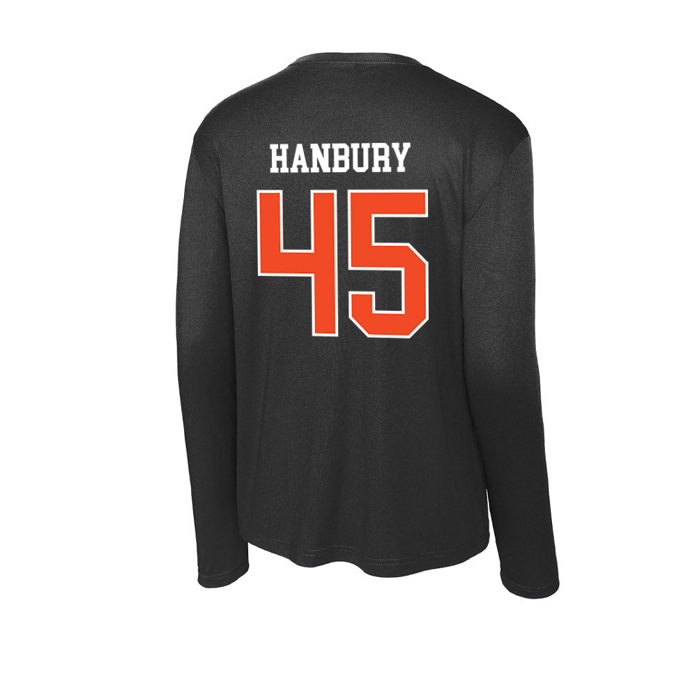 Campbell - NCAA Women's Lacrosse : Joslin Hanbury - Activewear Long Sleeve T-Shirt-1