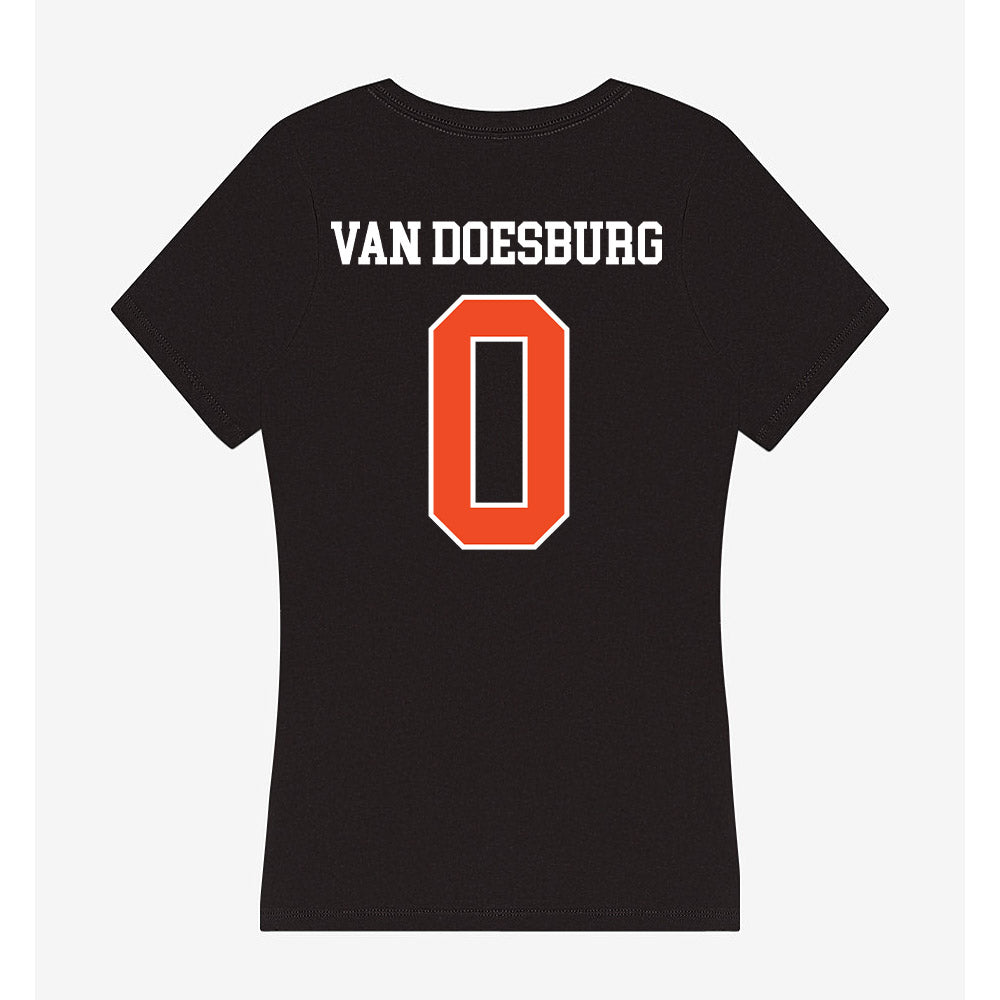 Campbell - NCAA Women's Soccer : Anais van Doesburg - Women's V-Neck T-Shirt-1