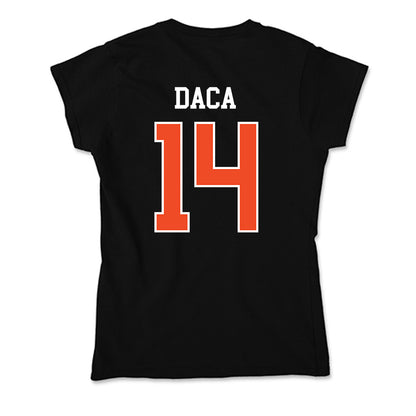 Campbell - NCAA Women's Volleyball : Maja Daca - Soft Style Women’s T-Shirt-1