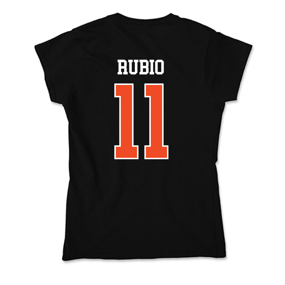 Campbell - NCAA Women's Soccer : Emely Rubio - Soft Style Women’s T-Shirt-1