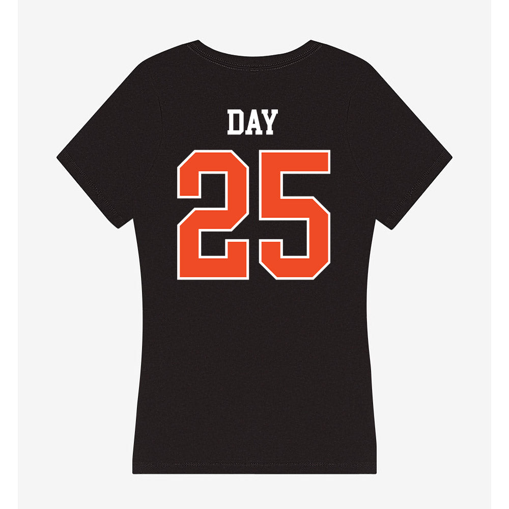 Campbell - NCAA Softball : Janel Day - Women's V-Neck T-Shirt-1