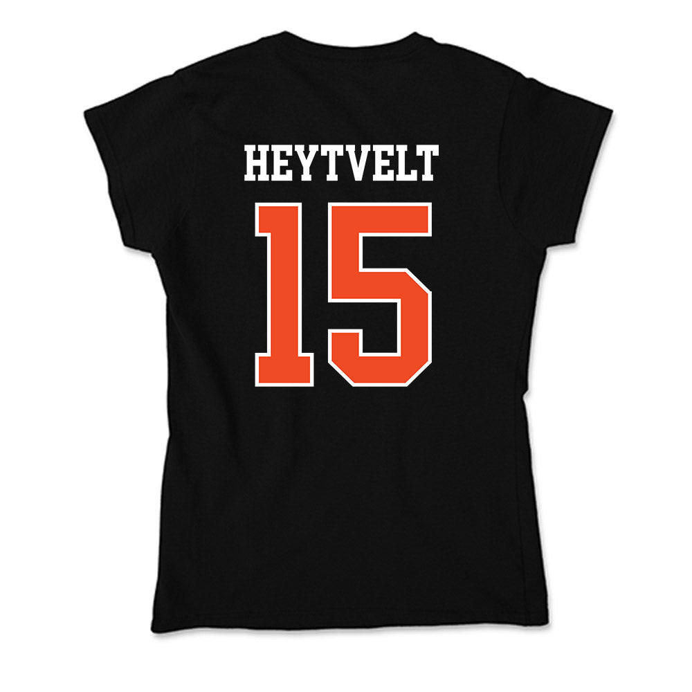 Campbell - NCAA Women's Volleyball : Hailey Heytvelt - Soft Style Women’s T-Shirt-1