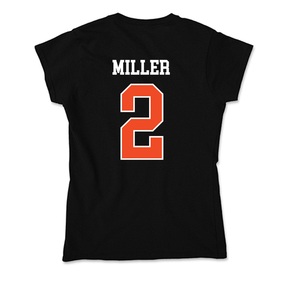 Campbell - NCAA Women's Volleyball : Olivia Miller - Soft Style Women’s T-Shirt-1
