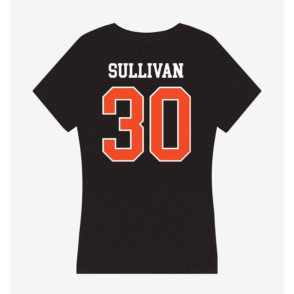 Campbell - NCAA Football : Riley Sullivan - Women's V-Neck T-Shirt-1