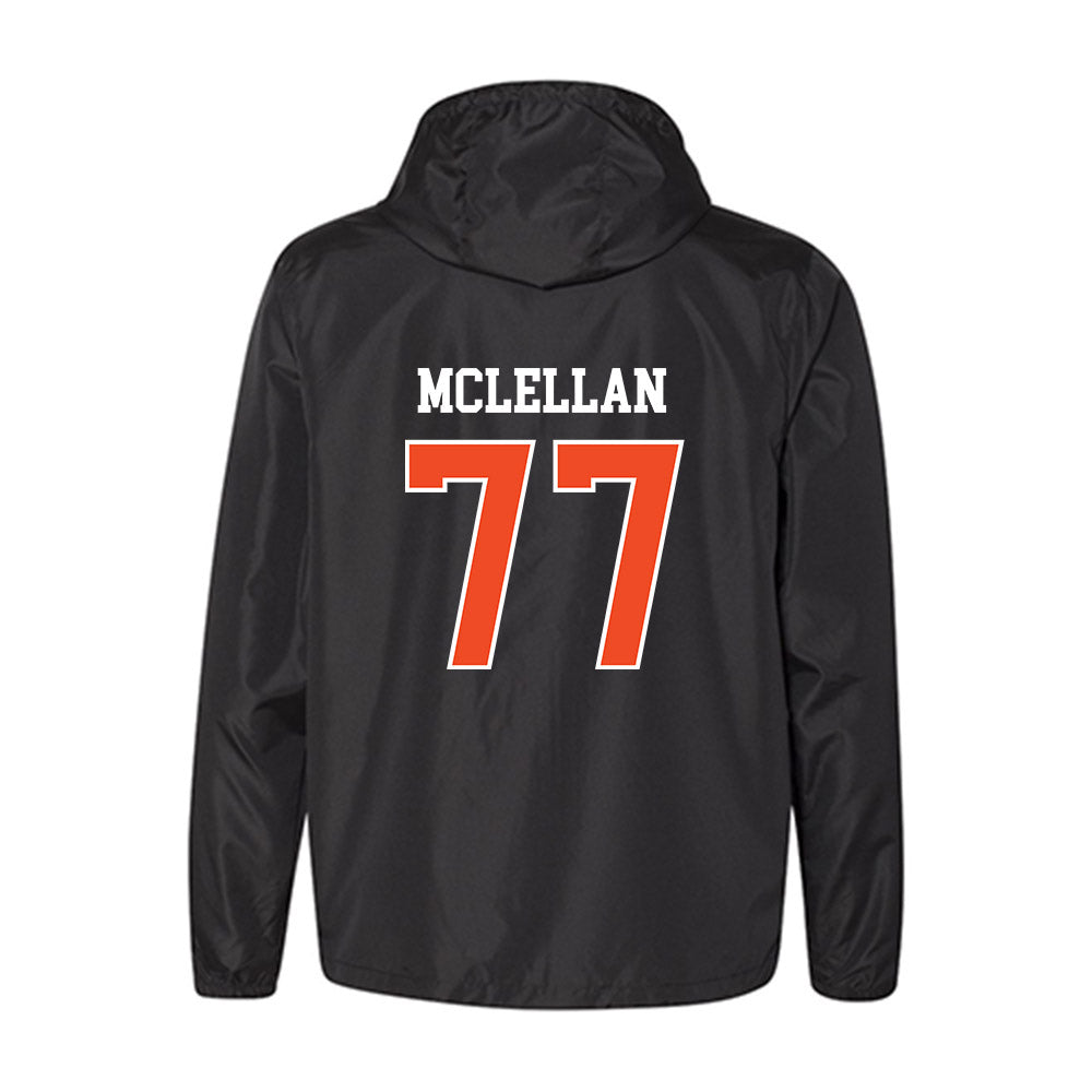 Campbell - NCAA Football : Tyler McLellan - Windbreaker-1