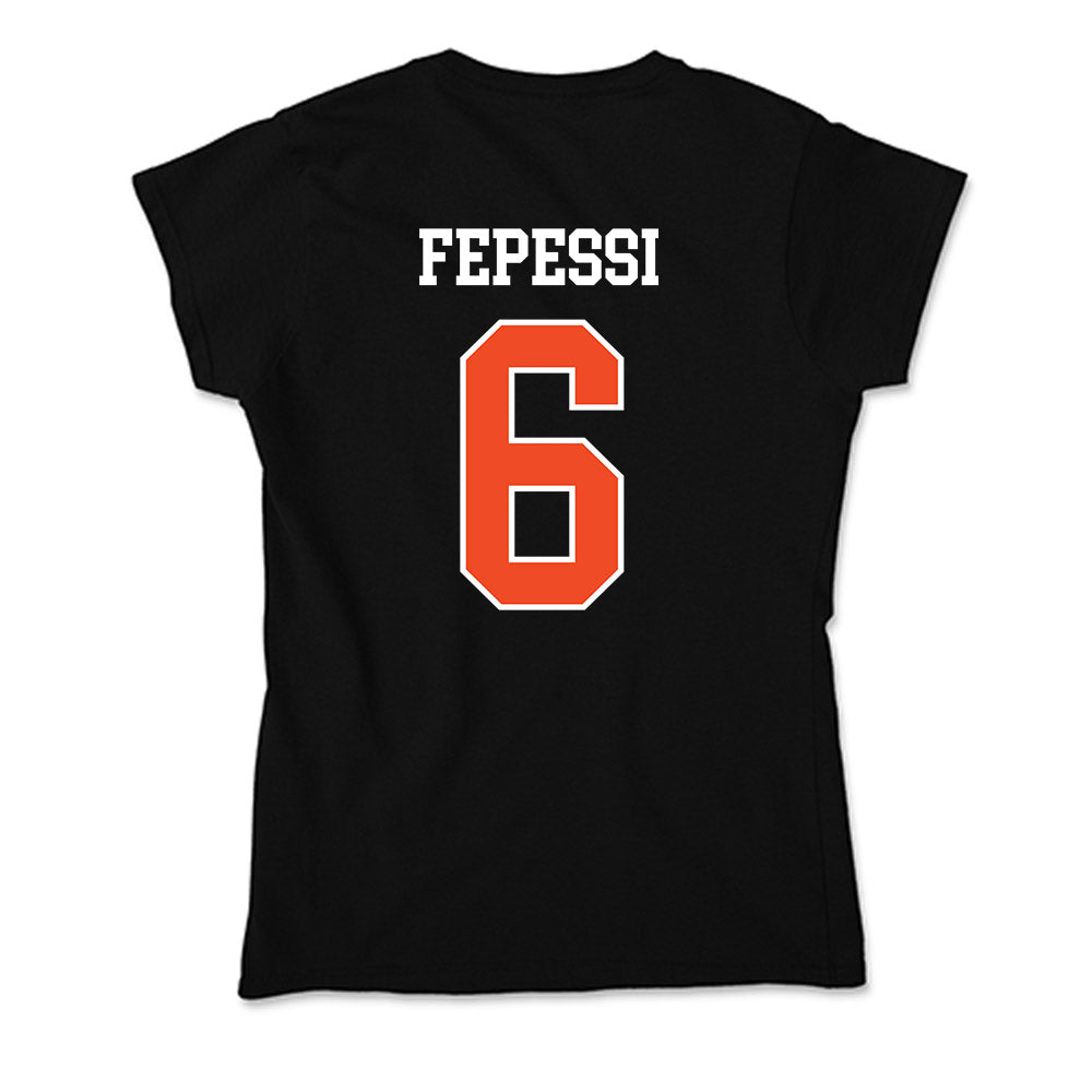 Campbell - NCAA Women's Soccer : Zahra Fepessi - Soft Style Women’s T-Shirt-1