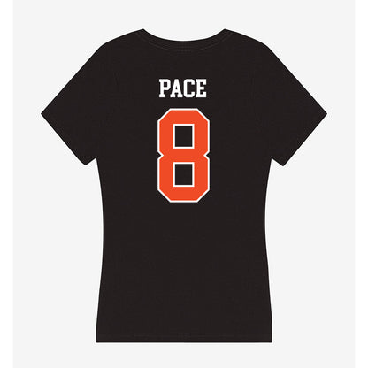 Campbell - NCAA Football : Joseph Pace - Women's V-Neck T-Shirt-1