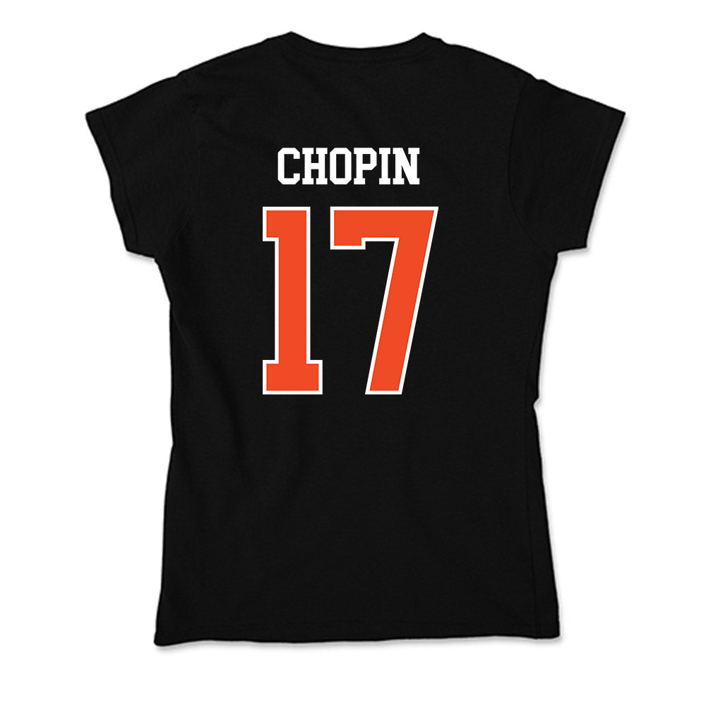 Campbell - NCAA Men's Soccer : Jorhan Chopin - Soft Style Women’s T-Shirt-1