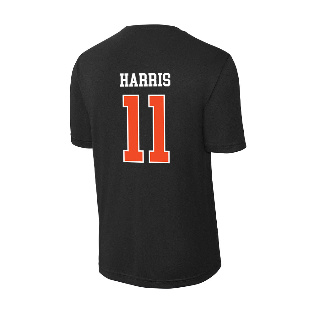 Campbell - NCAA Men's Basketball : Omar Harris - Activewear T-Shirt-1