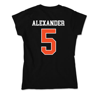 Campbell - NCAA Football : Markeece Alexander - Soft Style Women’s T-Shirt-1