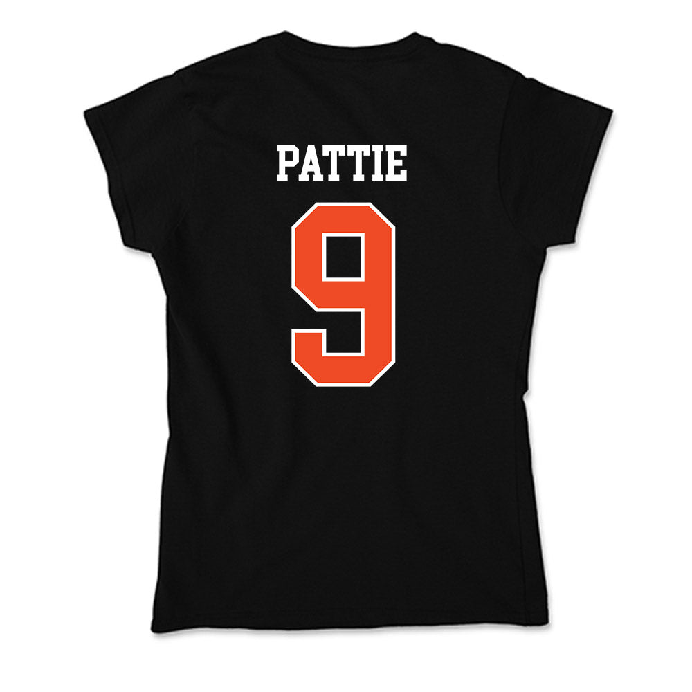 Campbell - NCAA Women's Volleyball : Hannah Pattie - Soft Style Women’s T-Shirt-1