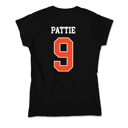 Campbell - NCAA Women's Volleyball : Hannah Pattie - Soft Style Women’s T-Shirt-1