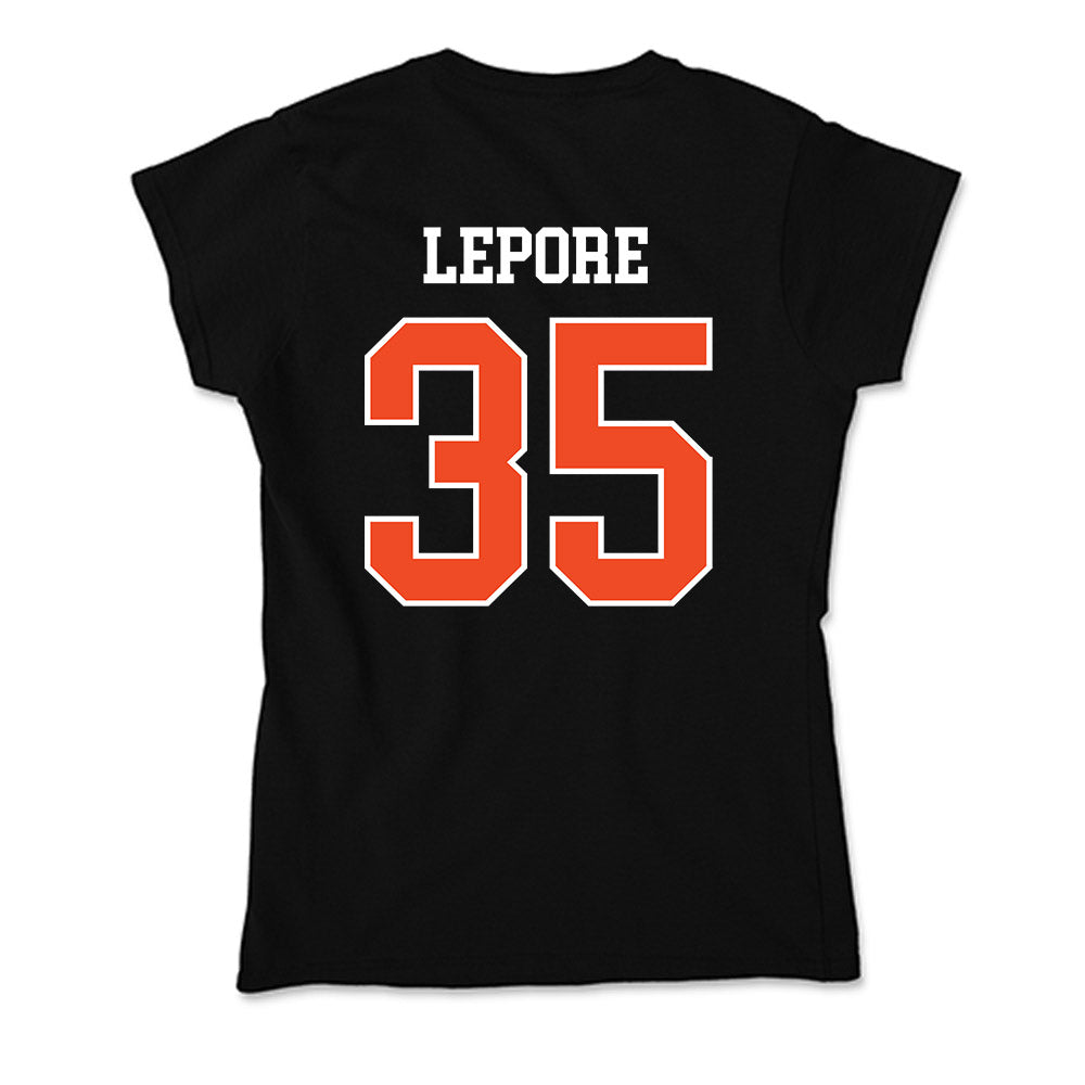 Campbell - NCAA Women's Lacrosse : Alana Lepore - Soft Style Women’s T-Shirt-1