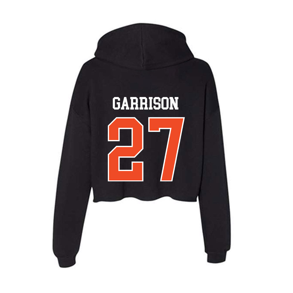 Campbell - NCAA Women's Soccer : Gillian Garrison - Women's Crop Fleece Hoodie-1