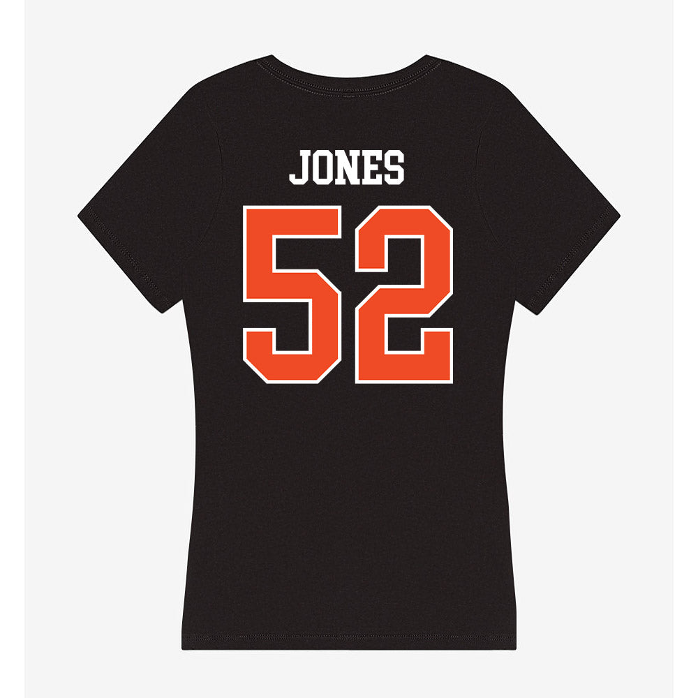 Campbell - NCAA Football : Dante Jones - Women's V-Neck T-Shirt-1