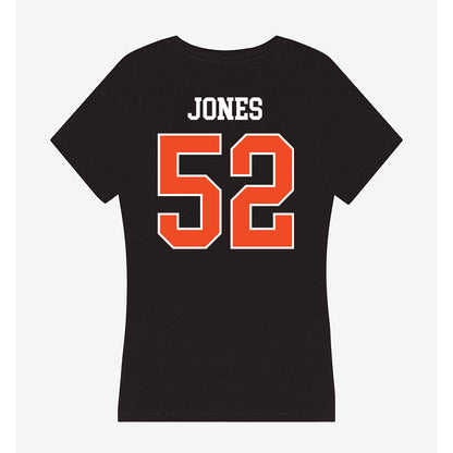 Campbell - NCAA Football : Dante Jones - Women's V-Neck T-Shirt-1
