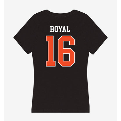 Campbell - NCAA Football : Tyquez Royal - Women's V-Neck T-Shirt-1