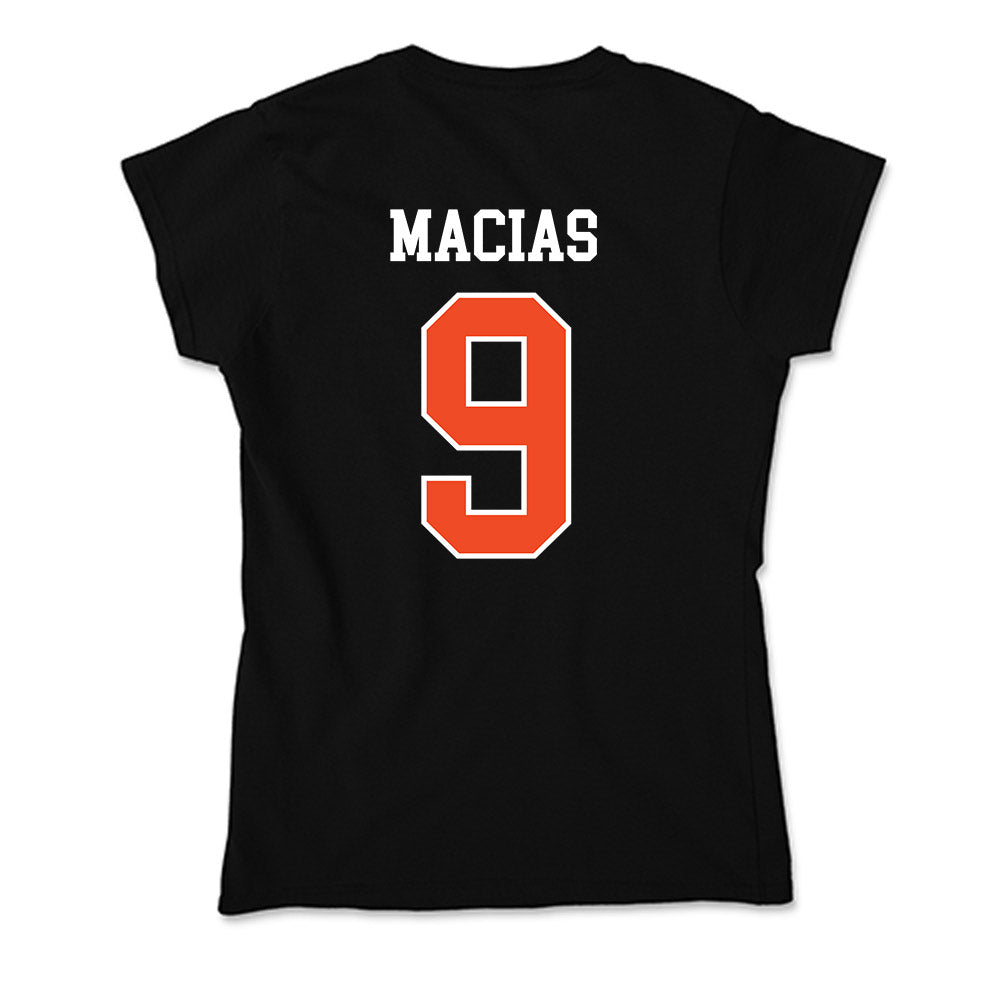 Campbell - NCAA Football : Raymond Macias - Soft Style Women’s T-Shirt-1