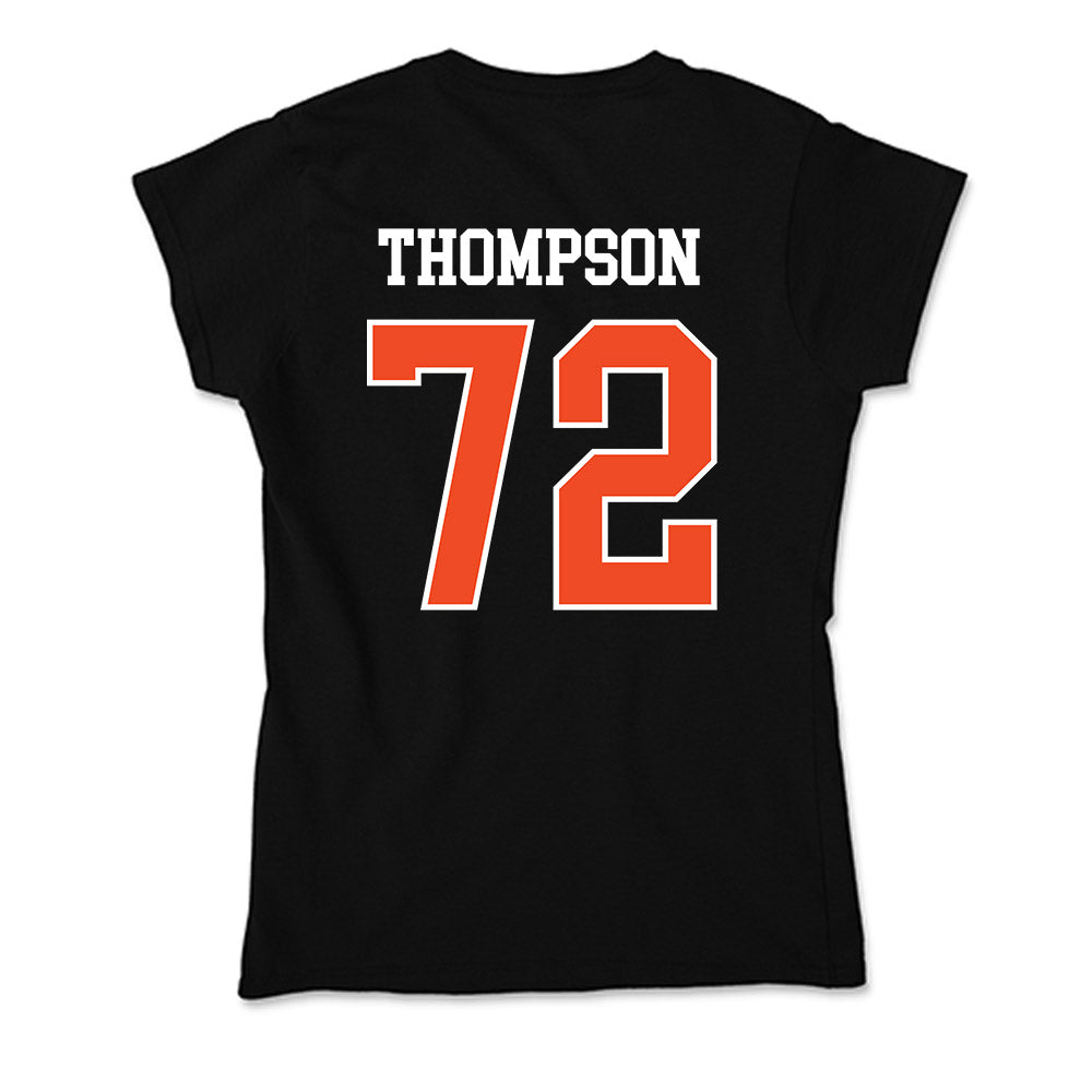 Campbell - NCAA Football : Donovan Thompson - Soft Style Women’s T-Shirt-1