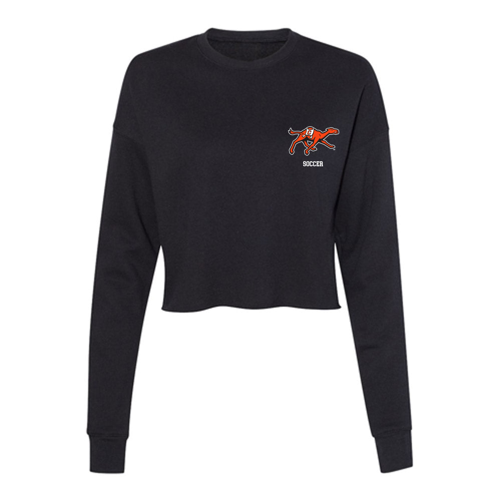 Campbell - NCAA Men's Soccer : Daniel Osei Tutu - Women's Cropped Crew Fleece-0